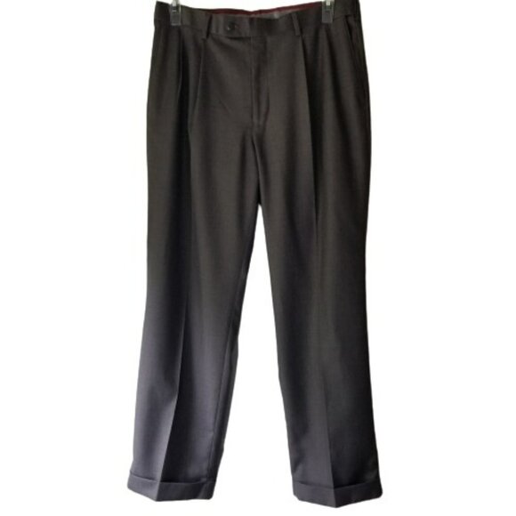 Louis Raphael Rosso Dress Pants Size 34 - Picture 2 of 6